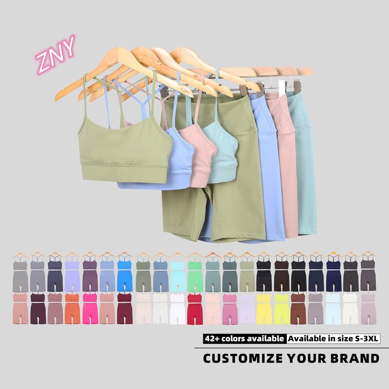 Sports Set Women Factory - Y Shape Bra Skirt Set Tank Top