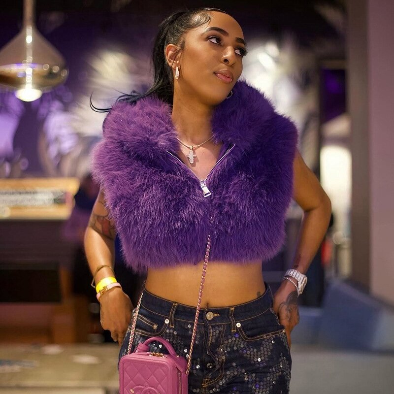 Leather Coat Women Factory - 2025 Trendy Wine Red Lapel Irregular