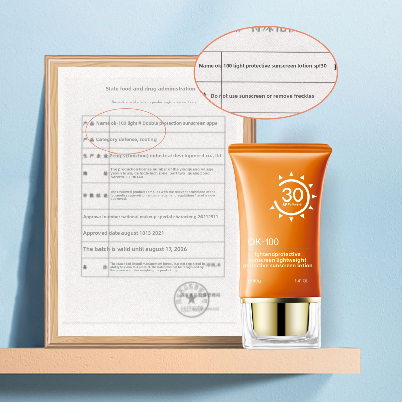 Tanning Lotion - OEM SPF30 Dual Defense Protection