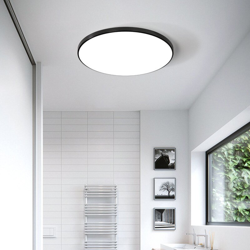 LED Ceiling Lamp Manufacturer - Minimalist Crystal Acrylic Iron Base Hotel