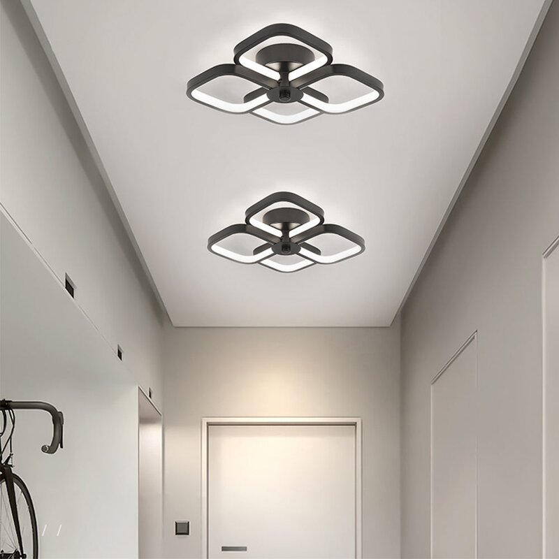 LED Downlight Factory - Simple Aluminum Base 6000K CCT Corridor Entrance