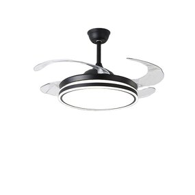 LED Ceiling Fan Manufacturer - Nordic Luxury Retractable Remote Control