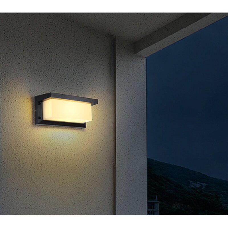Outdoor Wall Lamp Manufacturer - IP65 Waterproof Aluminum LED 3000K Upper Lower