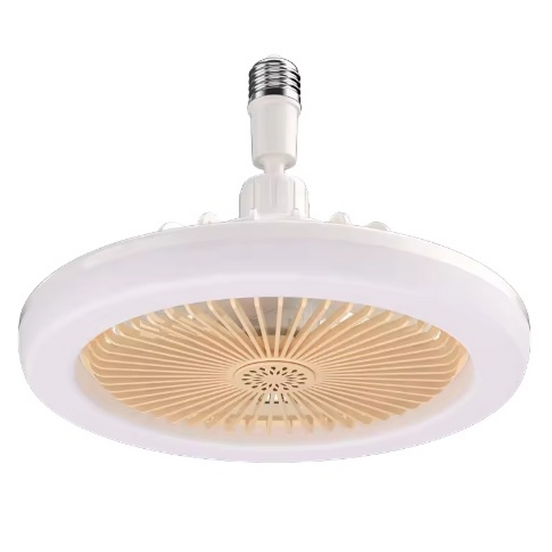 LED Fan Lamp Manufacturer - Intelligent E27 Tri-Color Mute Small Remote