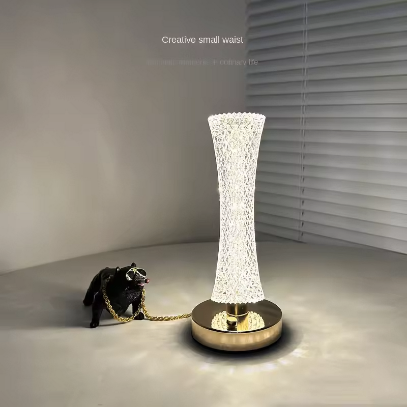 LED Table Lamp Factory - 2024 Patent Nordic USB Touch Aluminum Iron