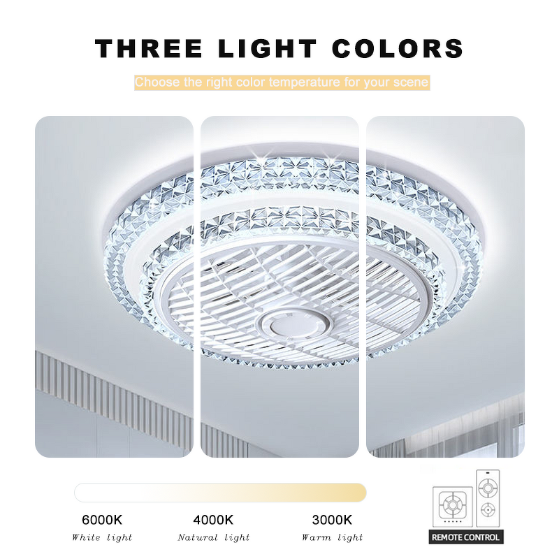 Hugger Ceiling Fan Manufacturer - Low Profile Integrated LED Space Saving