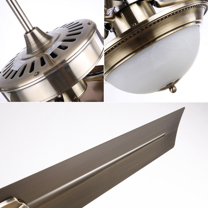 Ceiling Fan Lamp Manufacturer - 42 Inch Retro Industrial 5 Blades Luxury