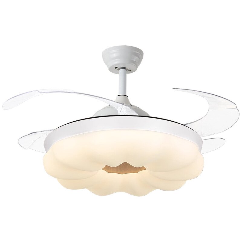 Electric Fan Lamp Manufacturer - Nordic Cream 42 Inch Frequency Conversion