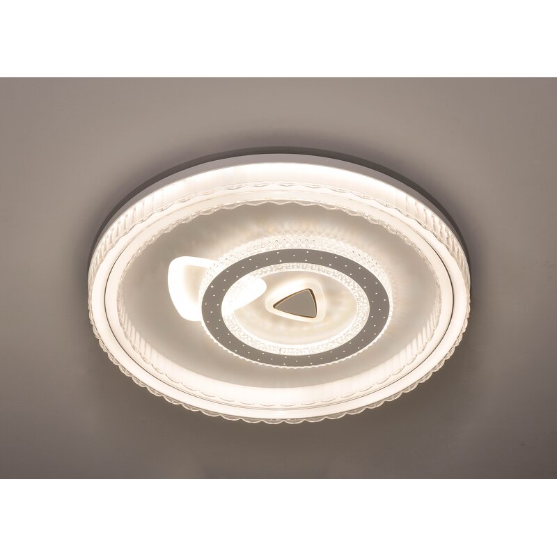 LED Ceiling Lamp Manufacturer - Minimalist Crystal Acrylic Switch Control