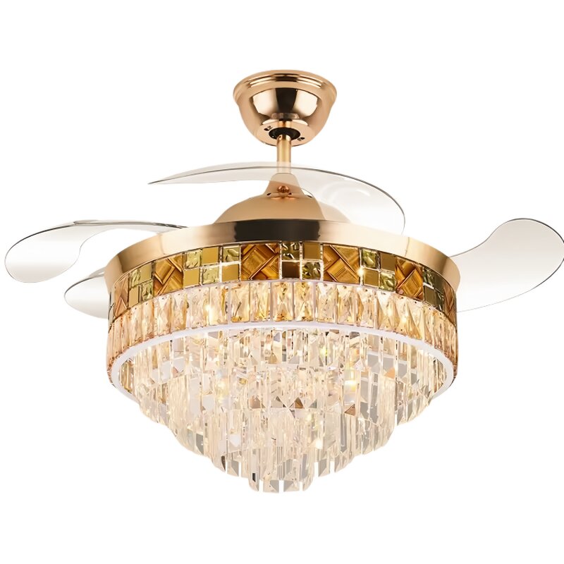 LED Ceiling Fan Factory - Nordic Modern Chandelier Remote Control