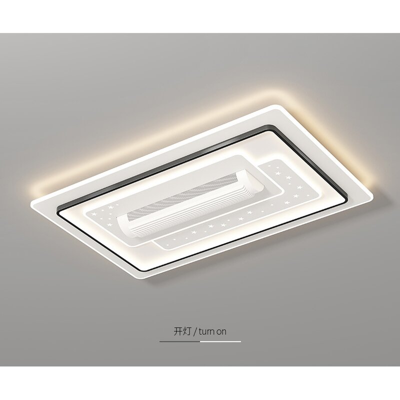 Bladeless Ceiling Light Factory - Full Spectrum LED DC Acrylic Eye Protection