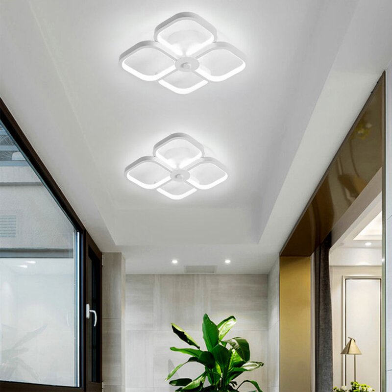 LED Downlight Factory - Simple Aluminum Base 6000K CCT Corridor Entrance