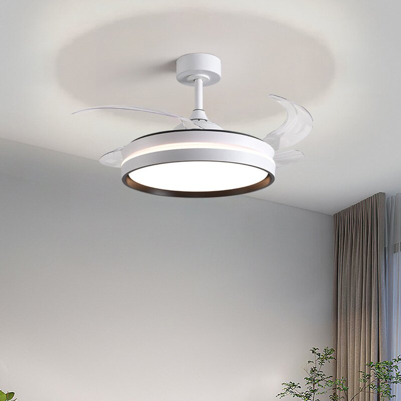 LED Ceiling Fan Manufacturer - Retractable Blades Intelligent Silent Remote