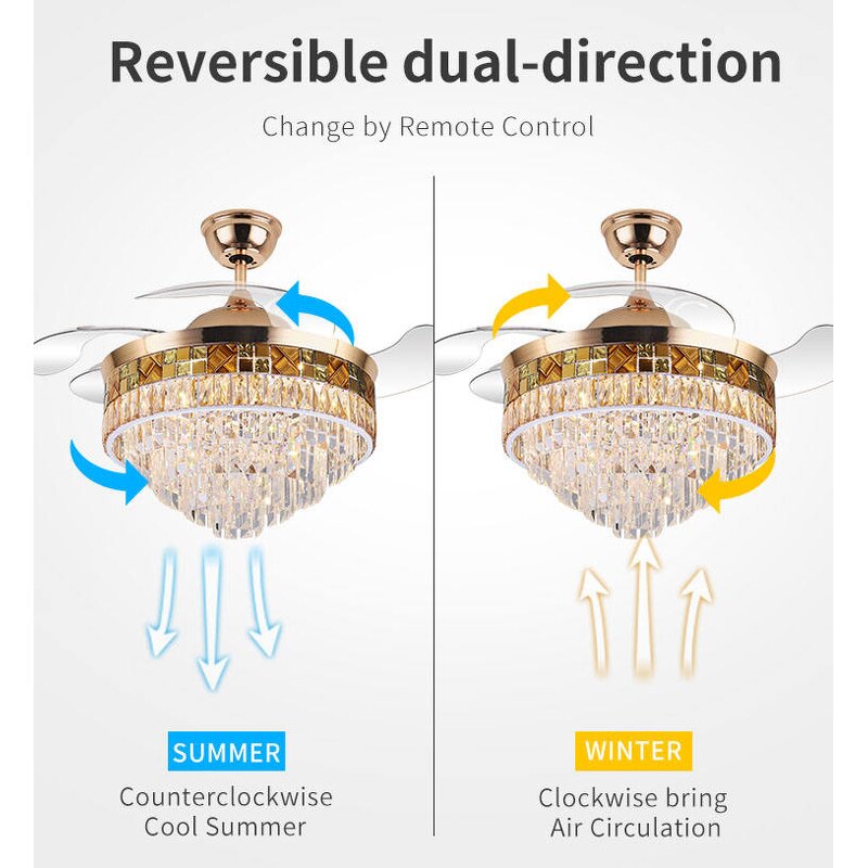 Ceiling Fan Lamp Factory - Factory Price LED Light Indoor Remote Control