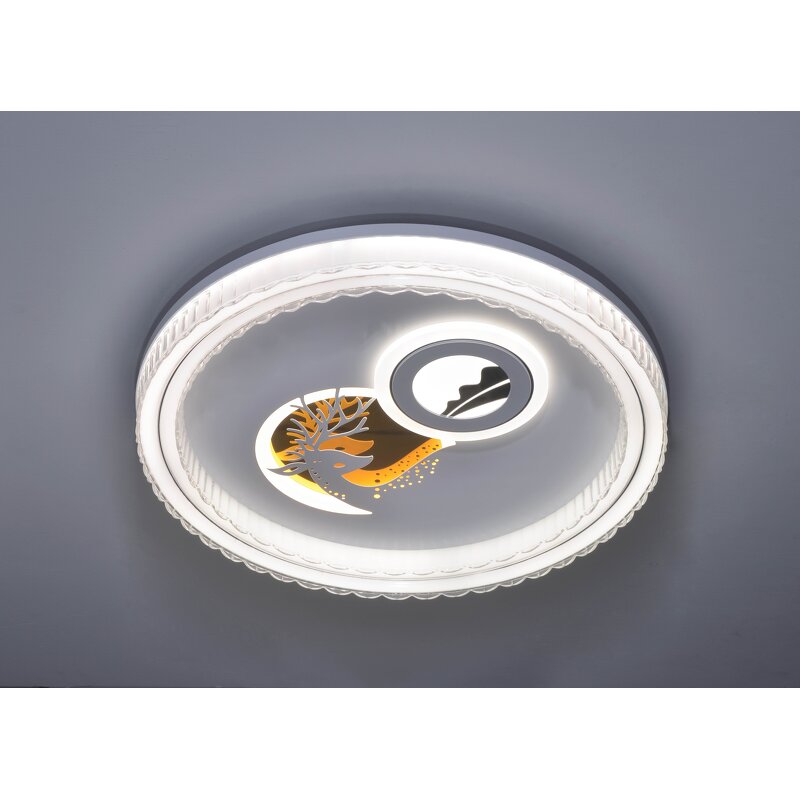 LED Ceiling Light Manufacturer - Minimalist Crystal Acrylic Switch Surface