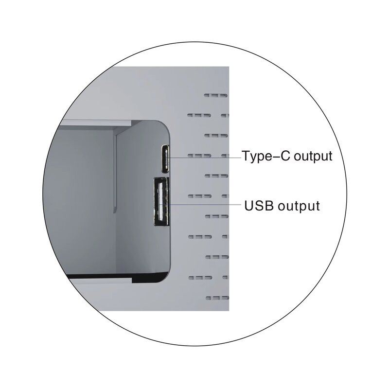 Wireless Charger Table Lamp Factory - Original 15W Type-C Fast-Charging ABS