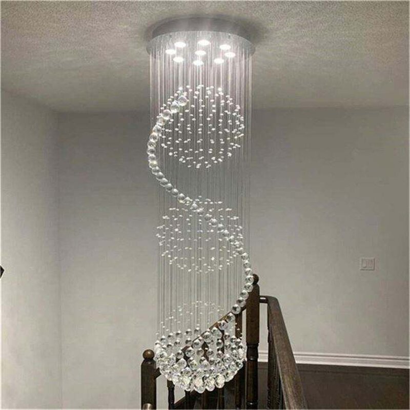 Crystal Chandelier Factory - European Modern K9 Premium Large Hanging