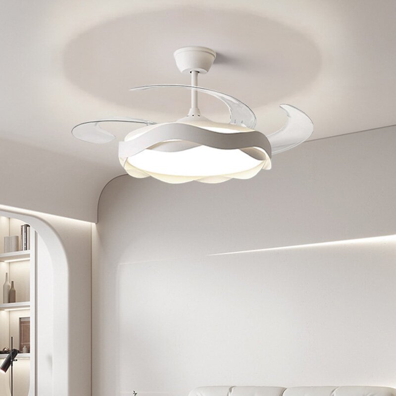 LED Ceiling Fan Manufacturer - Retractable Blades Silent Remote Bathroom