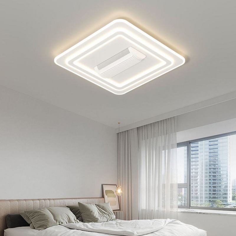 LED Ceiling Fan Light Manufacturer - Designer Luxury Recessed Smart Remote