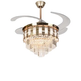 Fan Light Manufacturer - 2024 New 42 Inch Invisible Simple Modern Soft