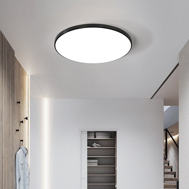 LED Ceiling Lamp Manufacturer - Minimalist Crystal Acrylic Iron Base Hotel