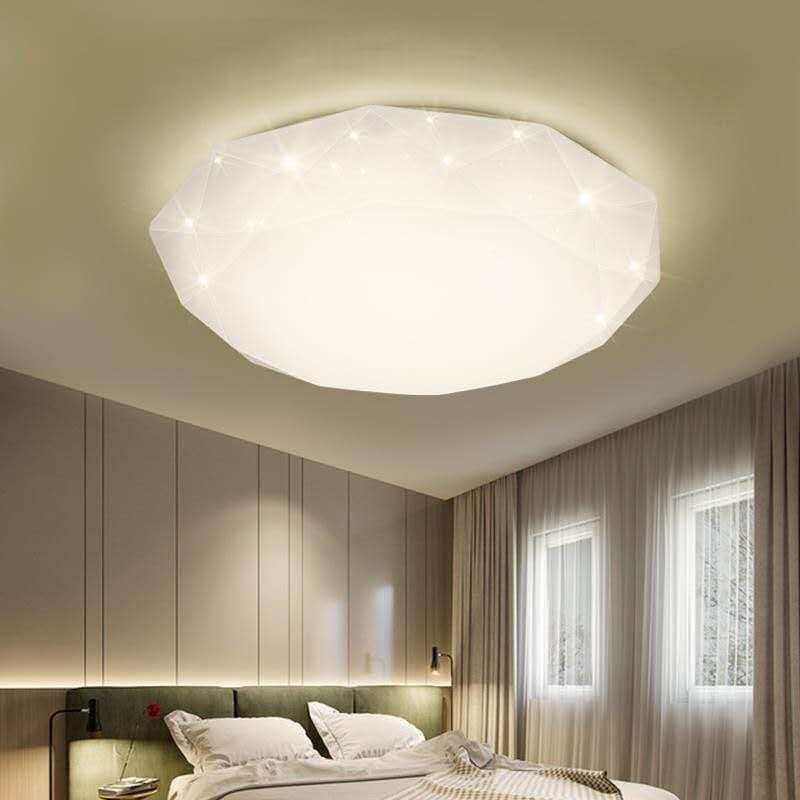 LED Ceiling Light Factory - 30cm Iron Starry Sky Acrylic Dimming IP33