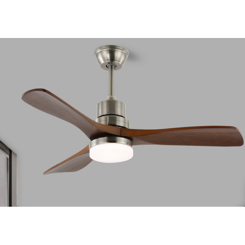 Fan Light Manufacturer - American Style All-Copper CE Quiet Solid Wood DC