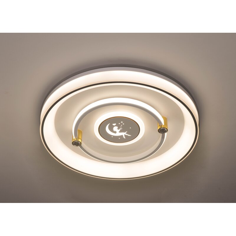 LED Ceiling Light Factory - Minimalist Crystal Acrylic Switch 220V AC