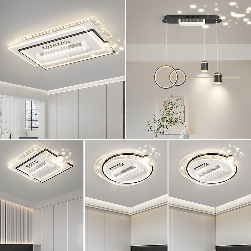 Smart Ceiling Fan Factory - DC Motor LED APP Voice Alexa Compatible