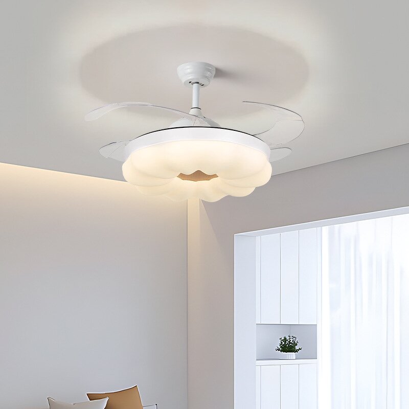 Electric Fan Lamp Manufacturer - Nordic Cream 42 Inch Frequency Conversion