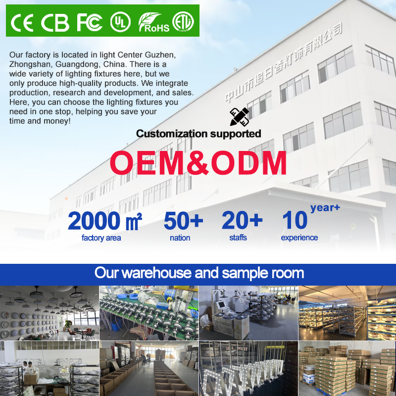 LED Ceiling Light Fan Manufacturer - White Mini Eye Protection 3 Speed