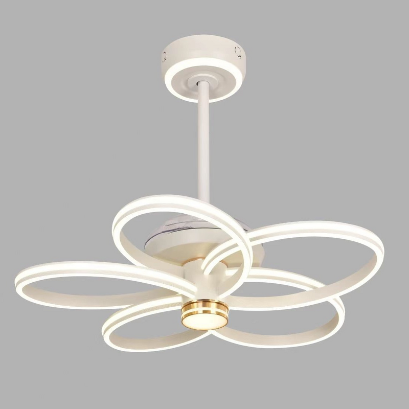 LED Ceiling Fan Factory - Nordic Luxury Modern Simple Quiet Frequency Conversion