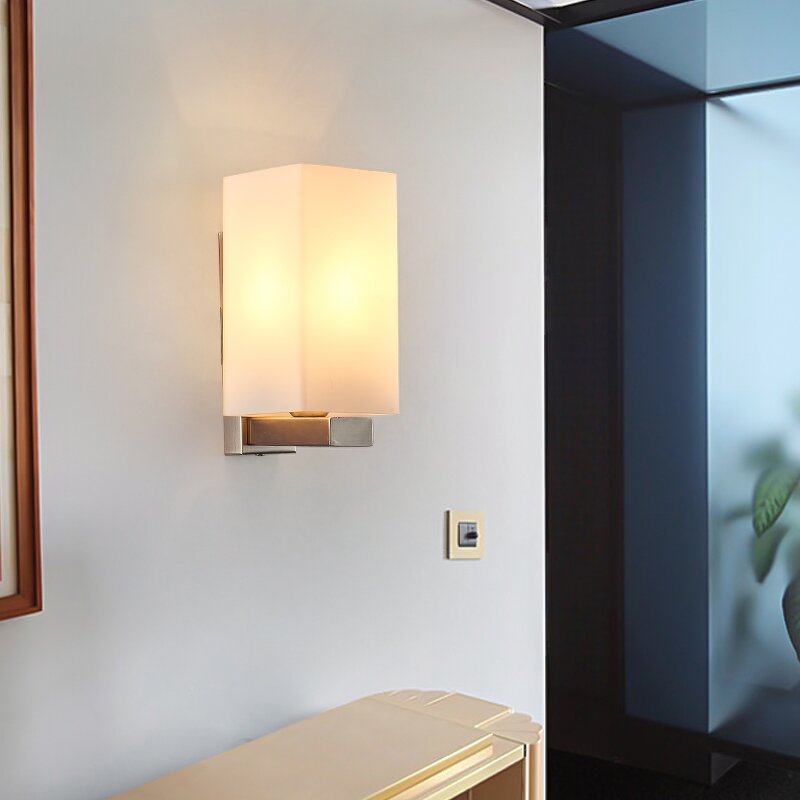 Crystal Wall Lamp Factory - Minimalist Modern LED Background Creative Atmosphere