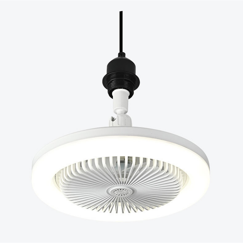 LED Fan Lamp Manufacturer - Intelligent E27 Tri-Color Mute Small Remote