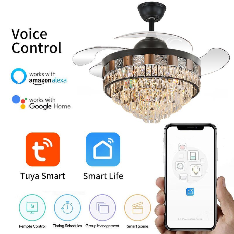 Fan Light Manufacturer - Ultra Quiet Reversible Blades Energy Saving