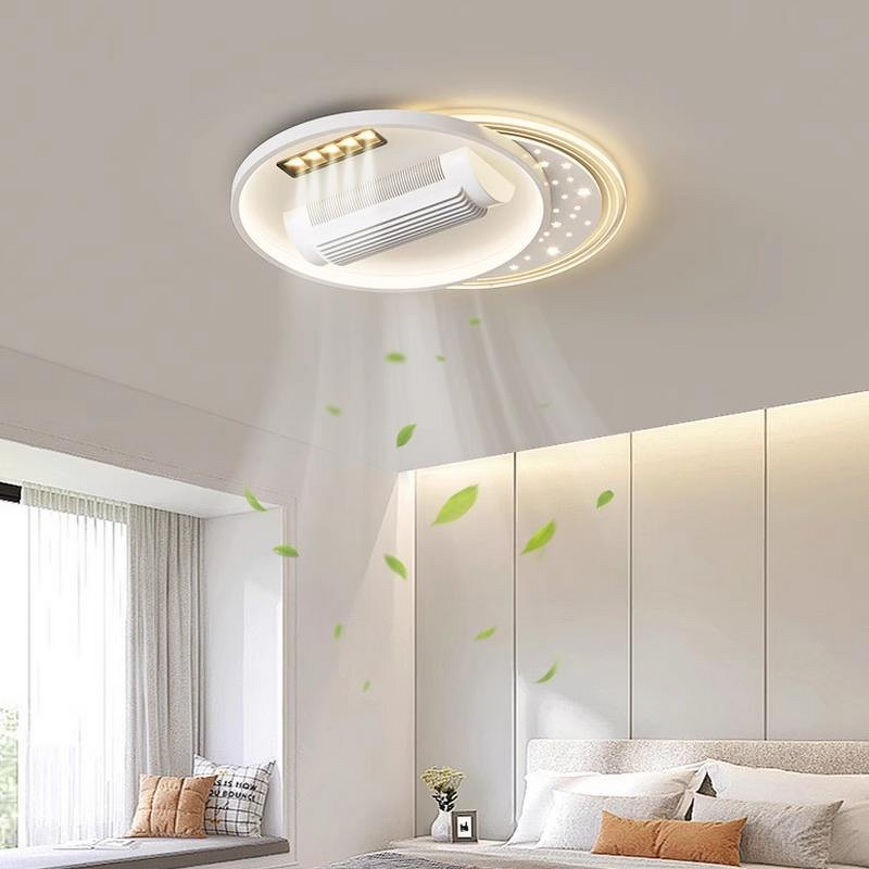 Bladeless Ceiling Fan Factory - Remote Voice Control Air Purifier Light