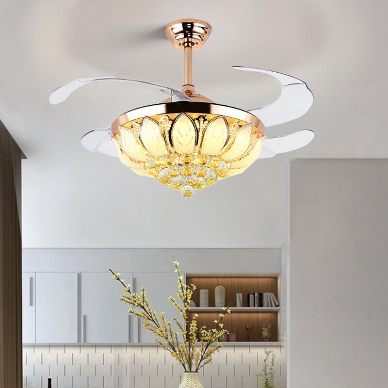 Ceiling Fan Chandelier Factory - 2024 New Inverter LED Invisible Integrated