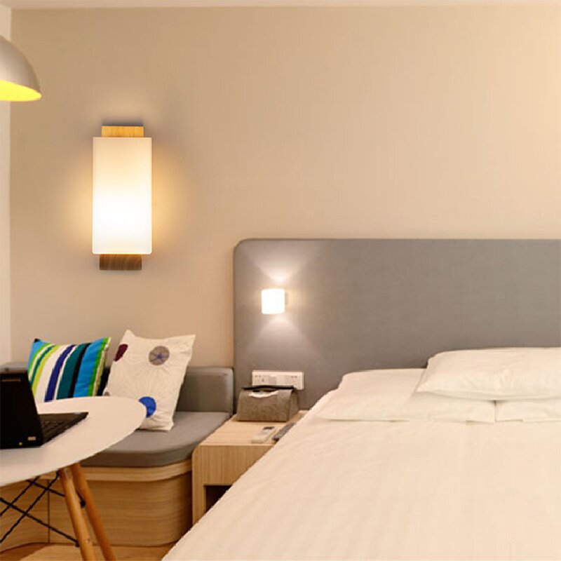 LED Wall Light Factory - Nordic Minimalism Frosted Glass Retro Warm Atmosphere