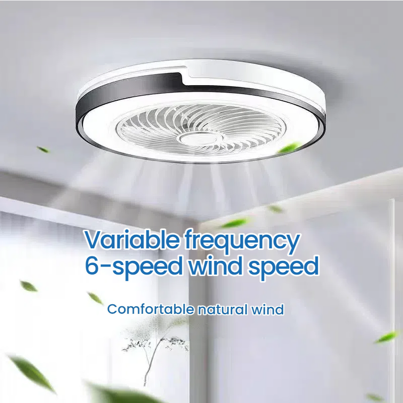 LED Ceiling Light Factory - Dimmable Built-in Fan Remote Modern Design