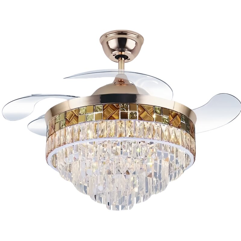LED Ceiling Fan Factory - Nordic Modern Chandelier Remote Control
