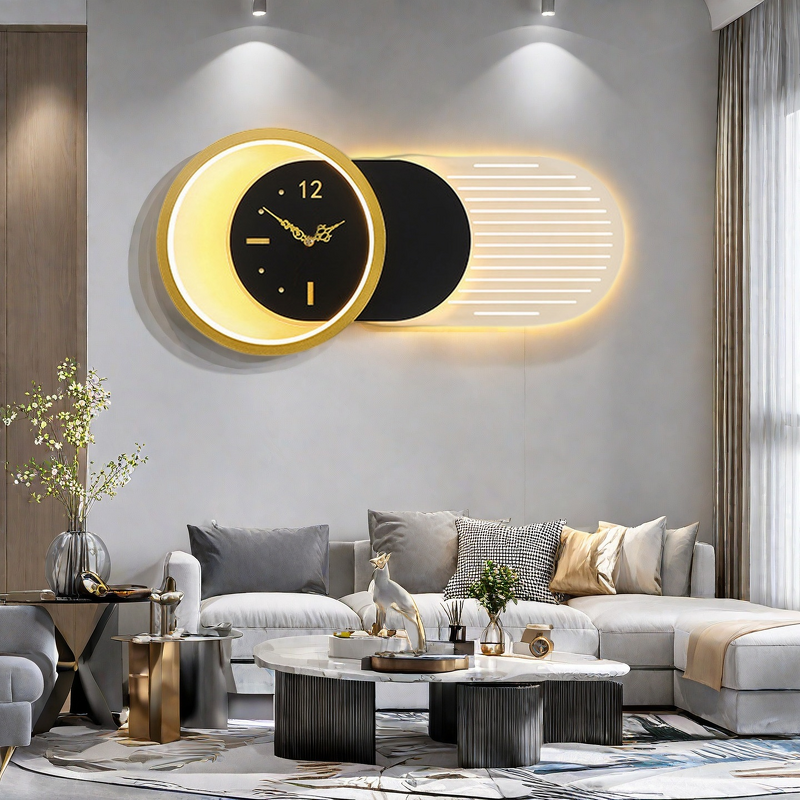 LED Wall Lamp Factory - Nordic Modern Iron Body Luminous Bedside Table