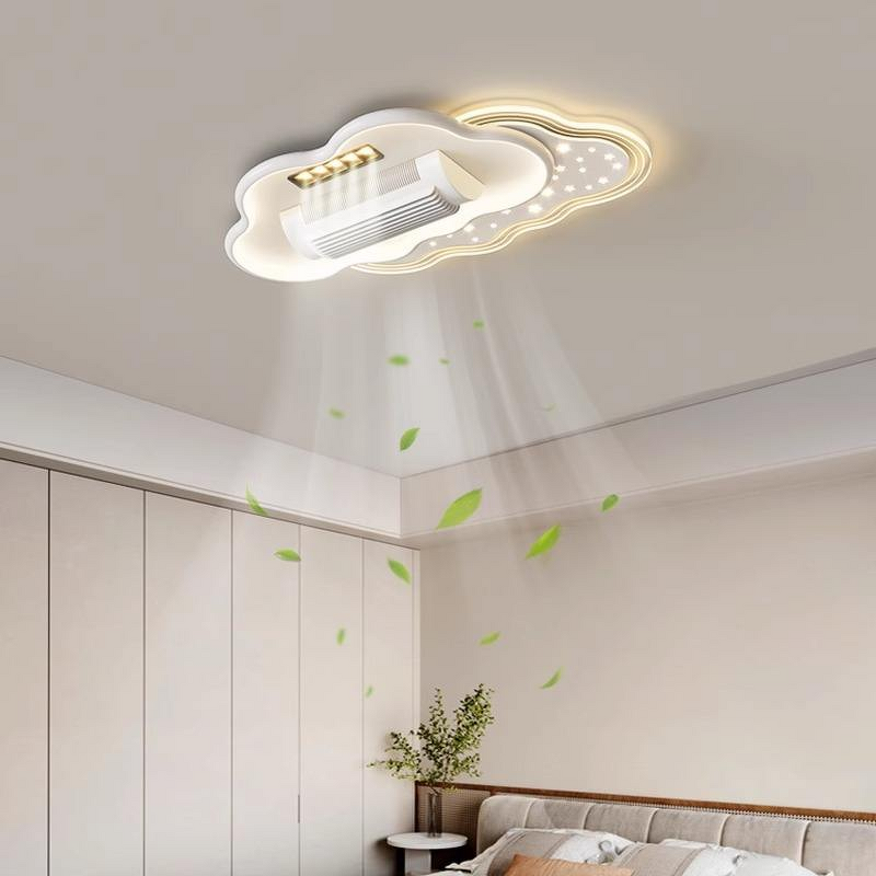 Bladeless Ceiling Fan Factory - Remote Voice Control Air Purifier Light