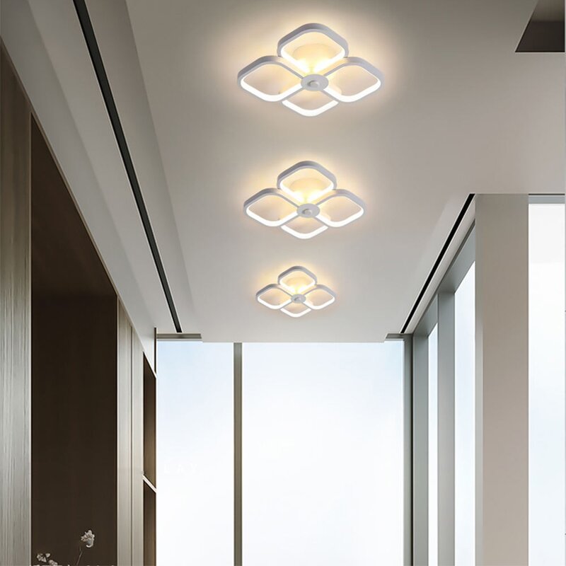 LED Downlight Factory - Simple Aluminum Base 6000K CCT Corridor Entrance