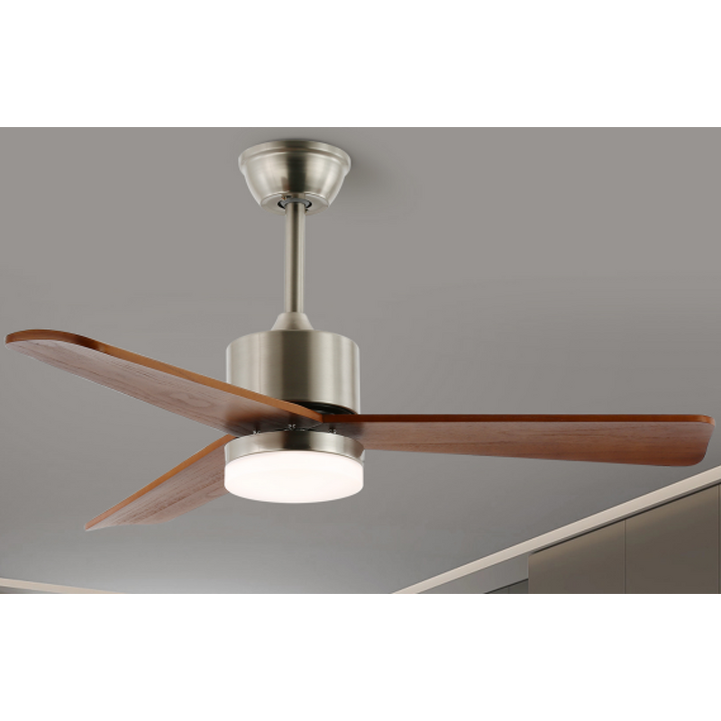 LED Fan Light Factory - American Style All-Copper CE DC Motor Solid Wood