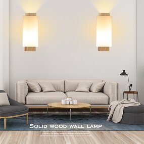 LED Wall Light Factory - Nordic Minimalism Frosted Glass Retro Warm Atmosphere