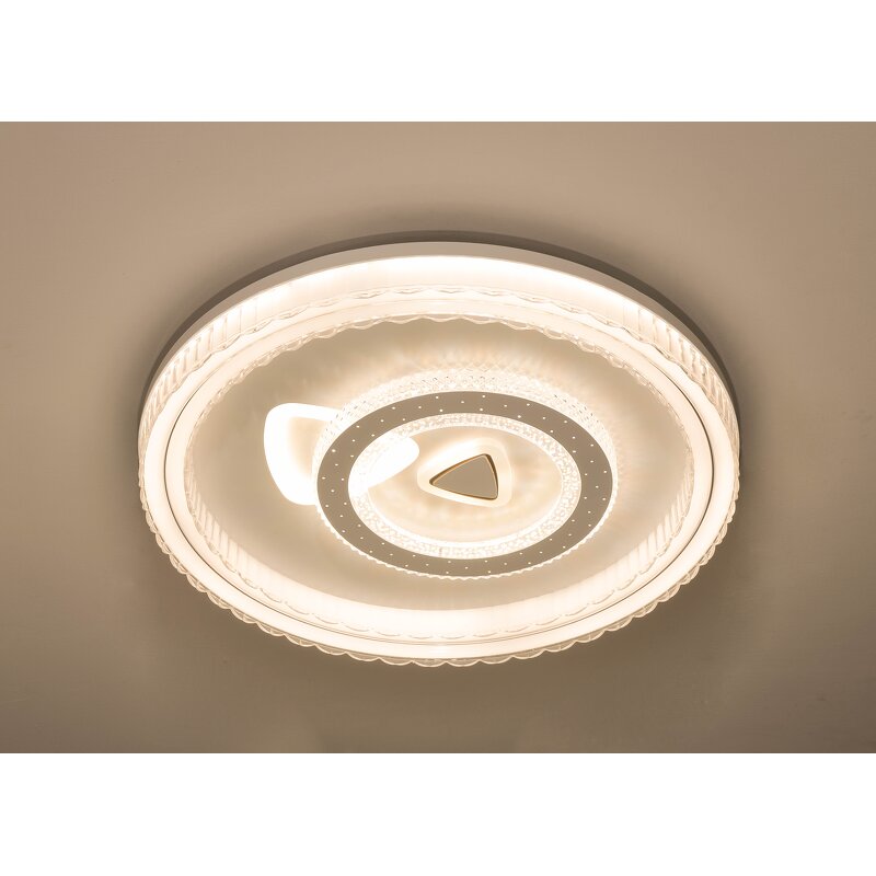 LED Ceiling Lamp Manufacturer - Minimalist Crystal Acrylic Switch Control