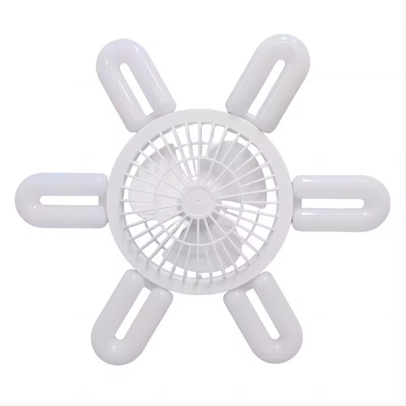 Ceiling Fan with Light Factory - Modern 5U-Shape Foldable ABS LED Remote
