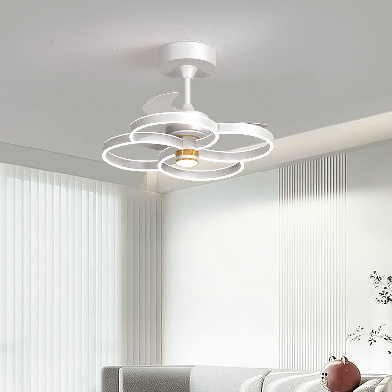 Ceiling Fan Factory - 2025 Nordic Simple Iron Mute Integrated Large Wind