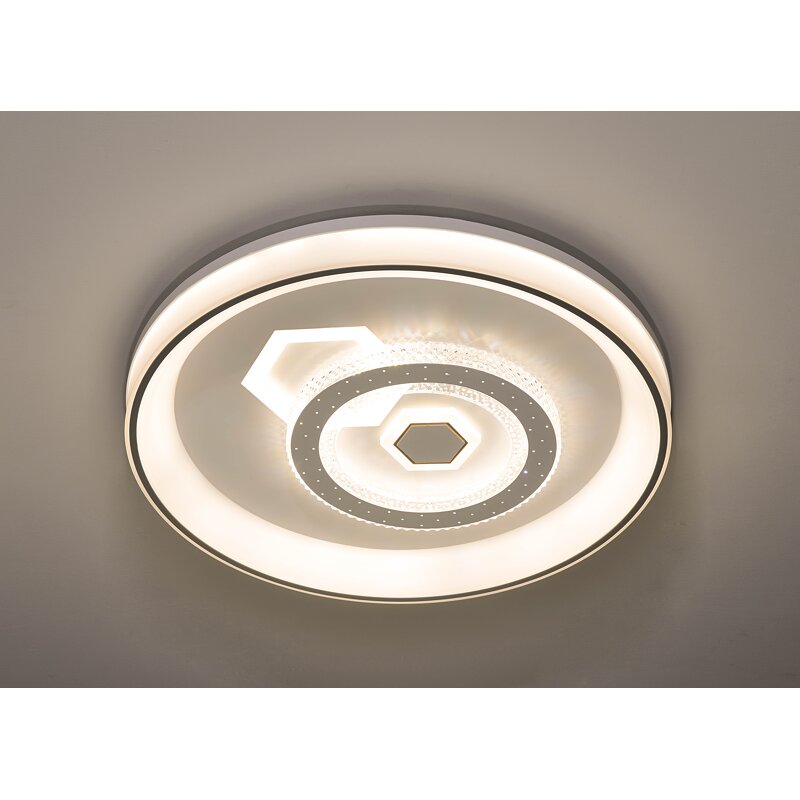 LED Ceiling Light Manufacturer - Minimalist Crystal Acrylic Switch 220V