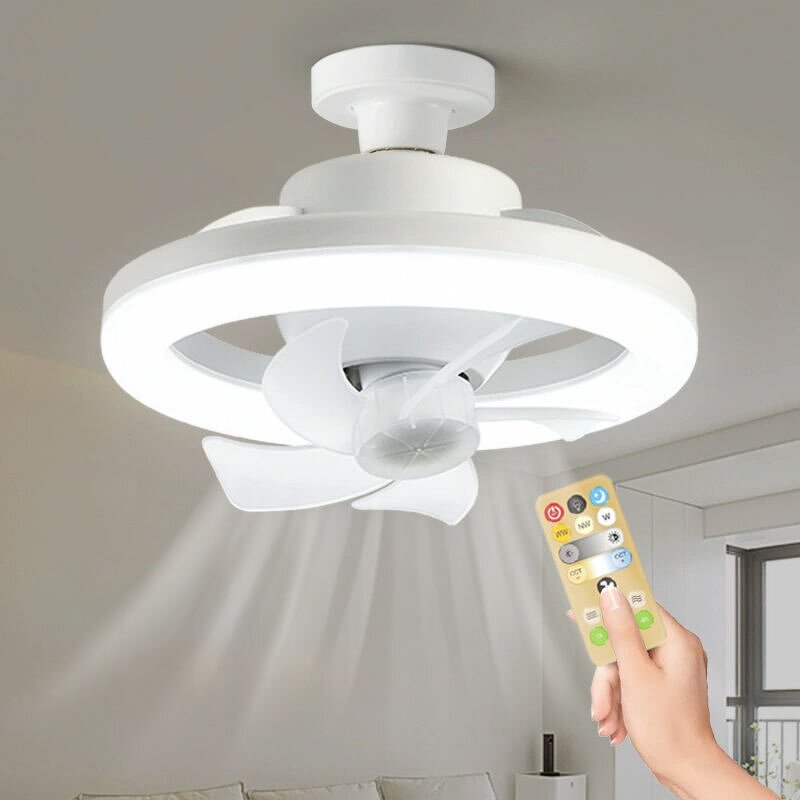 Ceiling Fan with Light Factory - Modern LED Remote Kitchen Hand Fan